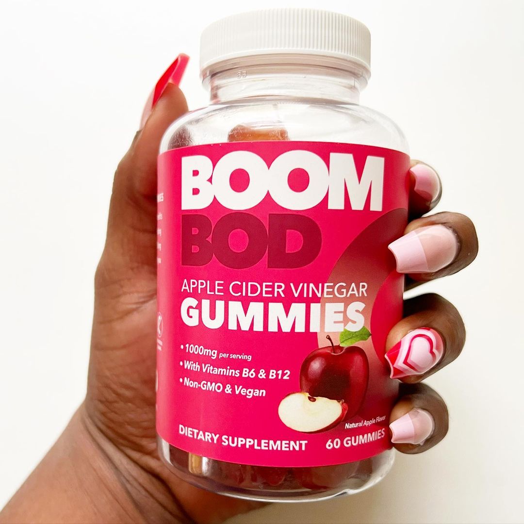 Customer Showing Boombod ACV Gummies