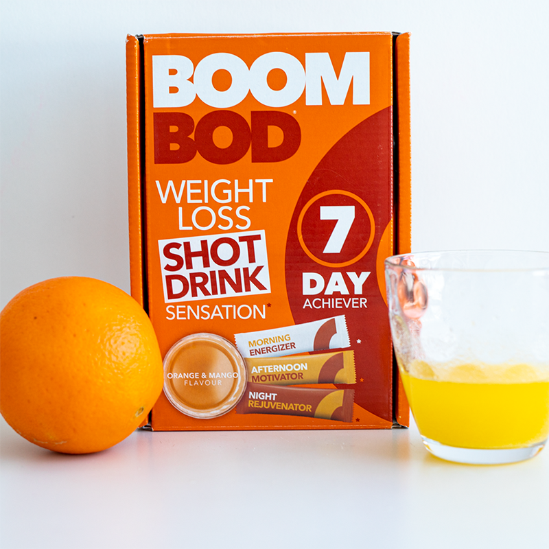 Boombod Weight Loss Shot Drink Orange Mango