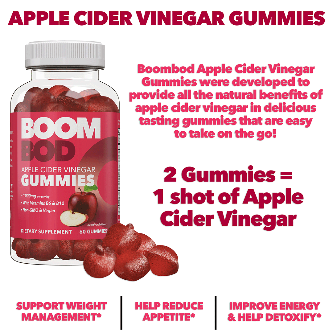 Boombod Apple Cider Vinegar Gummies
